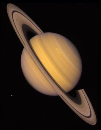 De planeet Saturnus