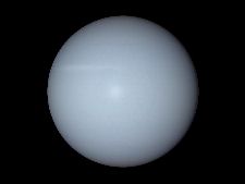 De planeet Uranus